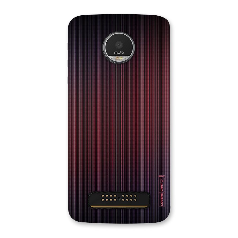 Stripes Gradiant Back Case for Moto Z Play
