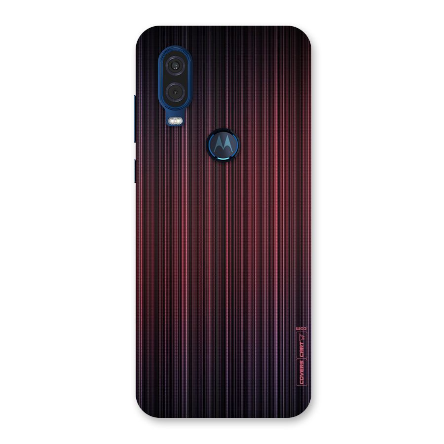 Stripes Gradiant Back Case for Motorola One Vision