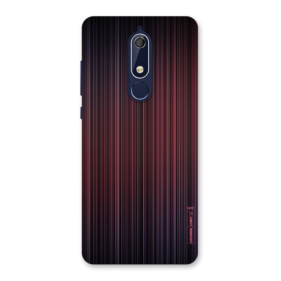 Stripes Gradiant Back Case for Nokia 5.1