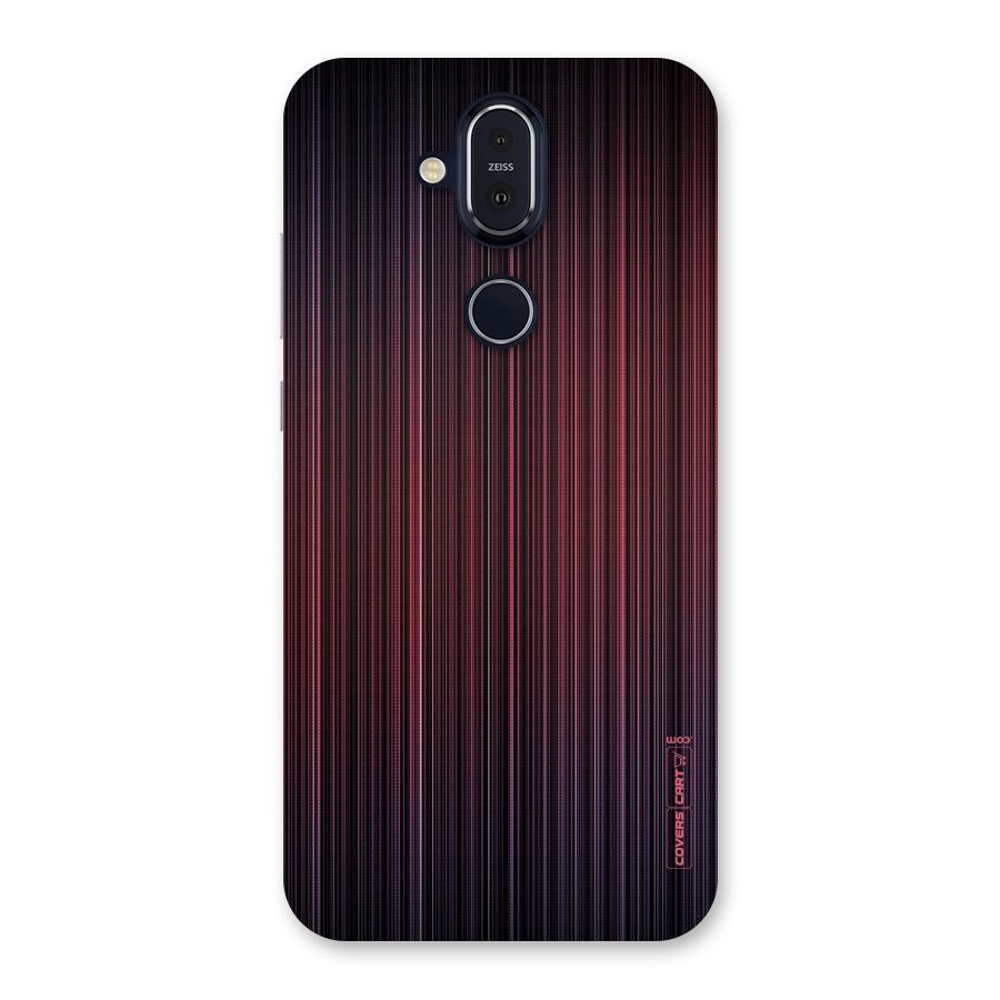 Stripes Gradiant Back Case for Nokia 8.1