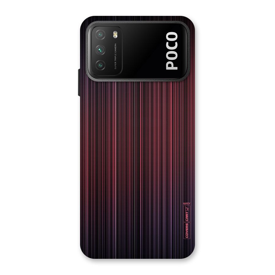 Stripes Gradiant Back Case for Poco M3