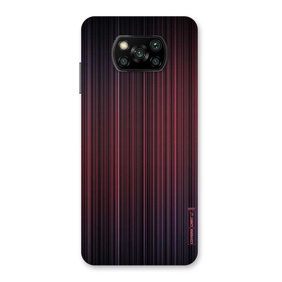 Stripes Gradiant Back Case for Poco X3