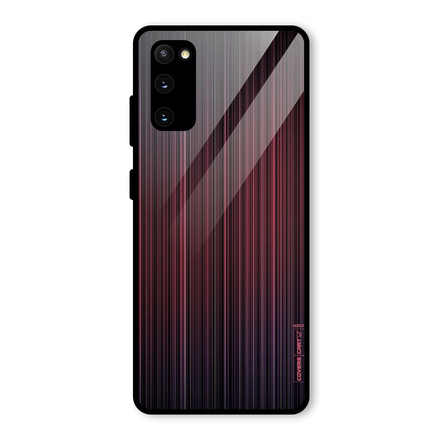 Stripes Gradiant Glass Back Case for Galaxy S20 FE 5G