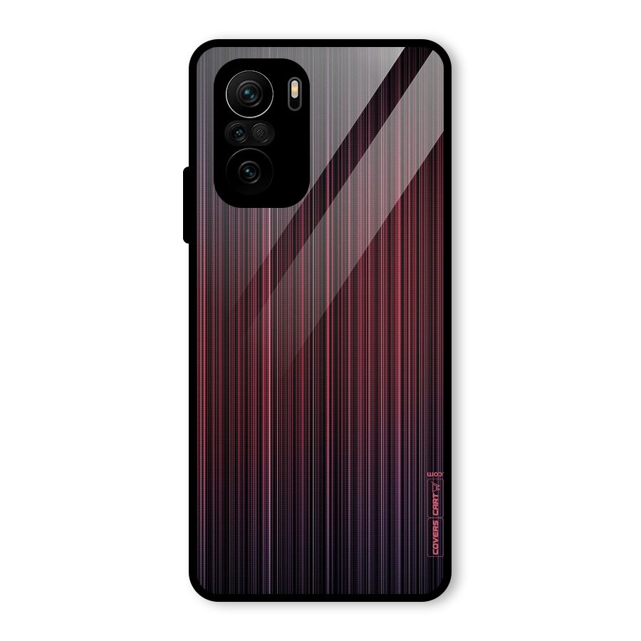 Stripes Gradiant Glass Back Case for Mi 11x