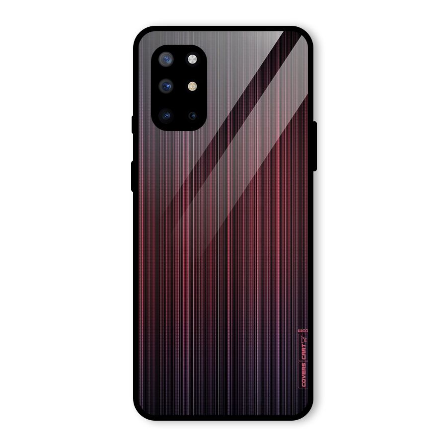 Stripes Gradiant Glass Back Case for OnePlus 8T