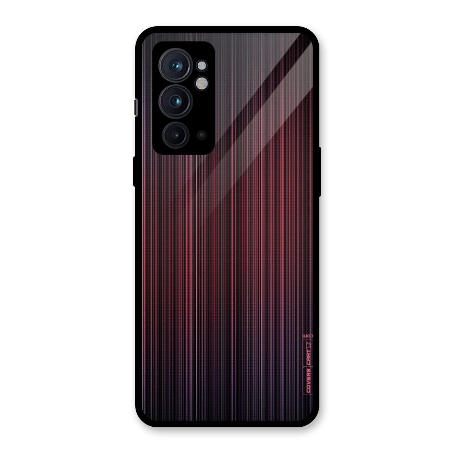 Stripes Gradiant Glass Back Case for OnePlus 9RT 5G