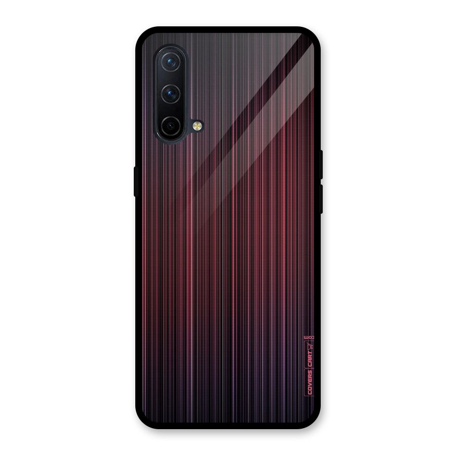Stripes Gradiant Glass Back Case for OnePlus Nord CE 5G