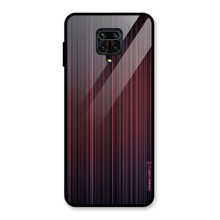 Stripes Gradiant Glass Back Case for Poco M2 Pro