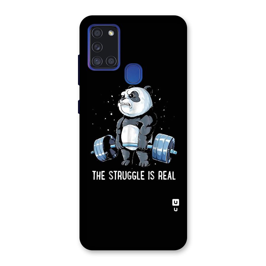 Struggle in Real Back Case for Galaxy A21s