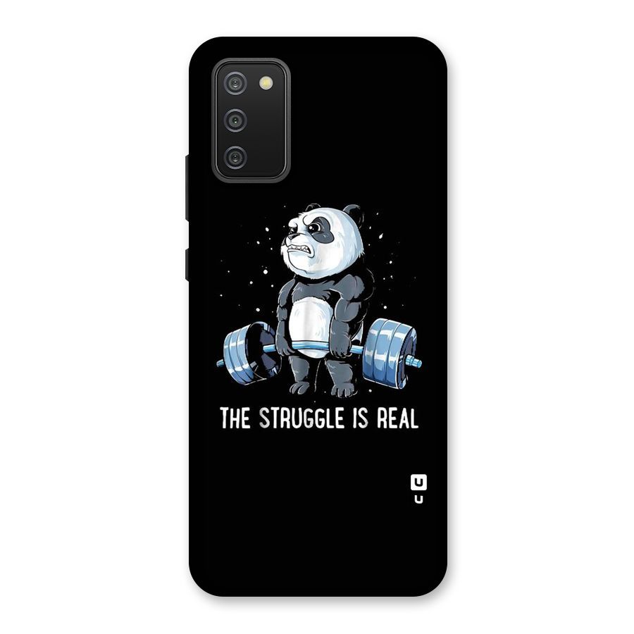 Struggle in Real Back Case for Galaxy M02s