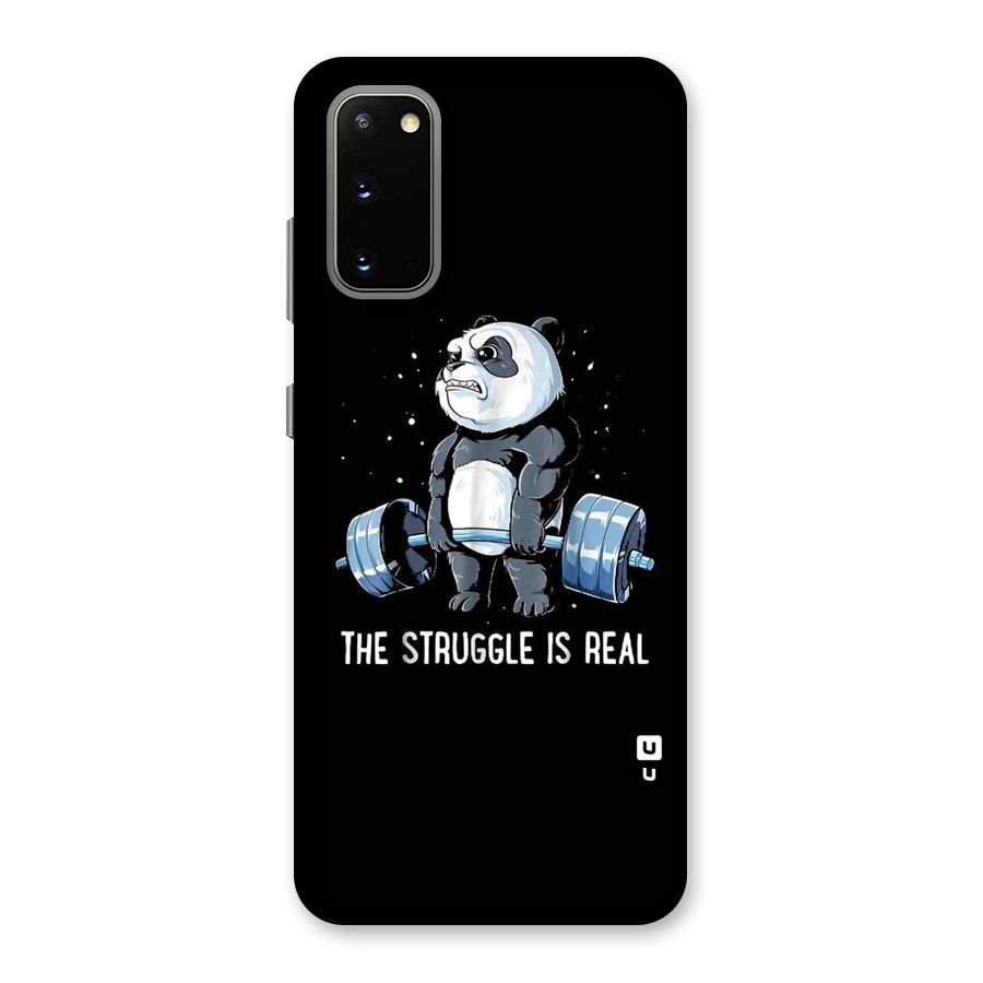 Struggle in Real Back Case for Galaxy S20