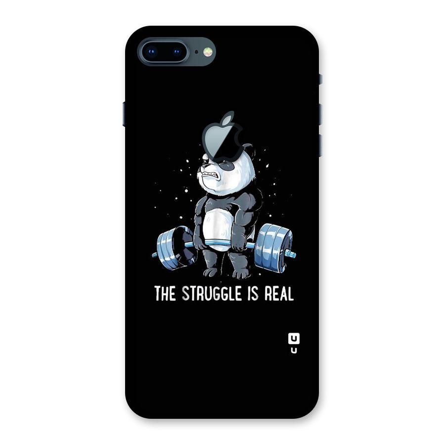 Struggle in Real Back Case for iPhone 7 Plus Apple Cut