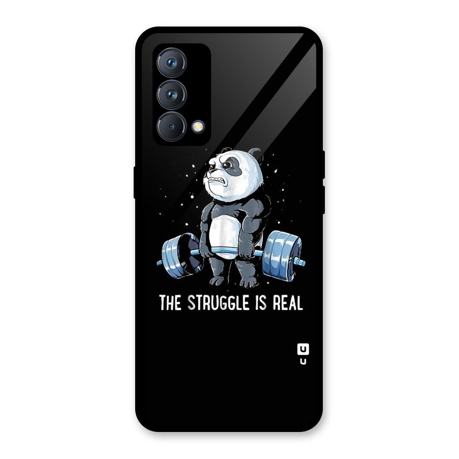 Struggle in Real Glass Back Case for Realme GT Master Edition