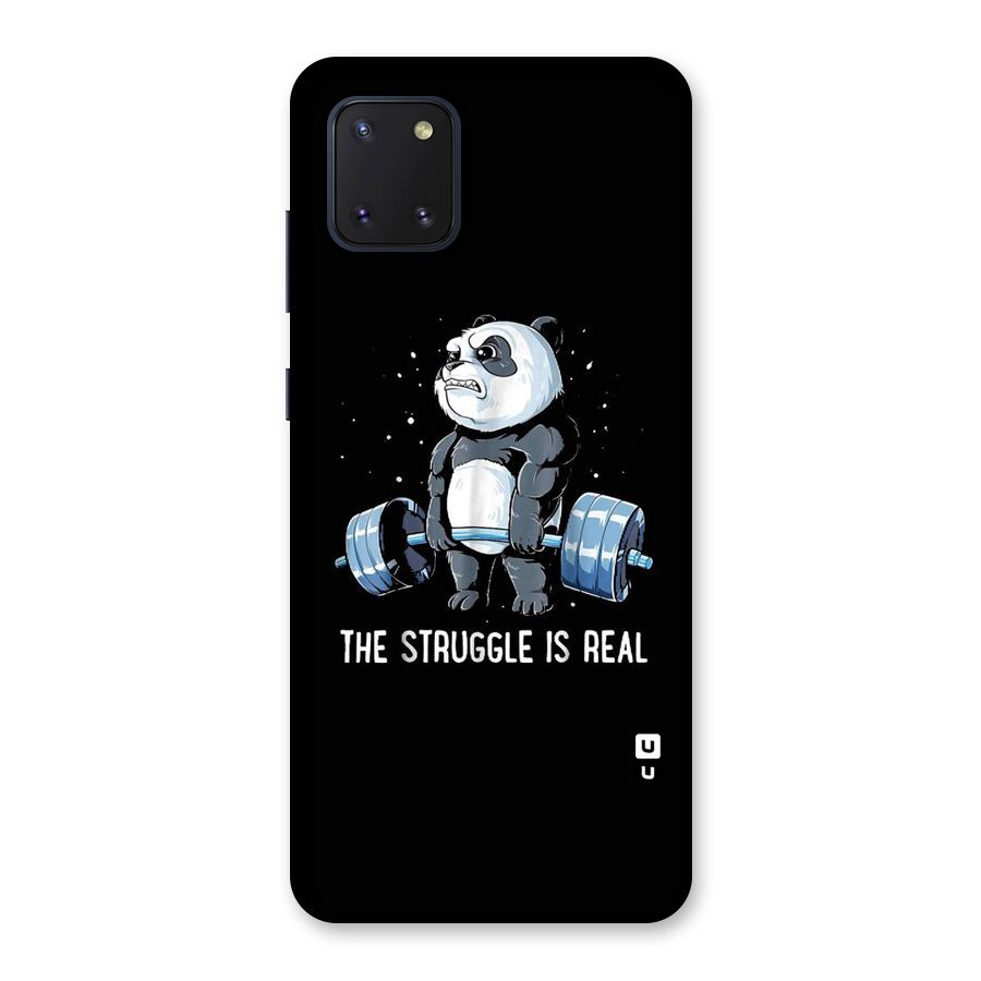 Struggle is Real Back Case for Galaxy Note 10 Lite