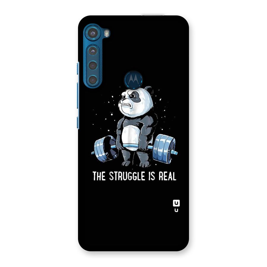 Struggle is Real Back Case for Motorola One Fusion Plus