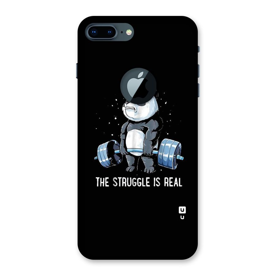Struggle is Real Back Case for iPhone 7 Plus Logo Cut