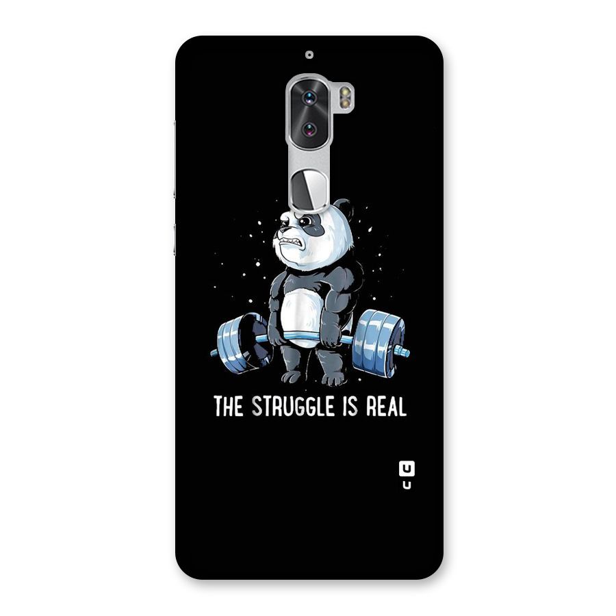 Struggle is Real Panda Back Case for Coolpad Cool 1