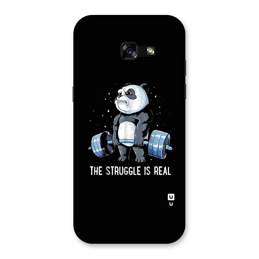 Struggle is Real Panda Back Case for Galaxy A5 2017