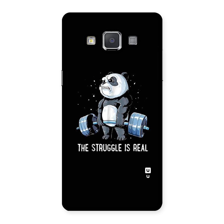 Struggle is Real Panda Back Case for Galaxy Grand 3