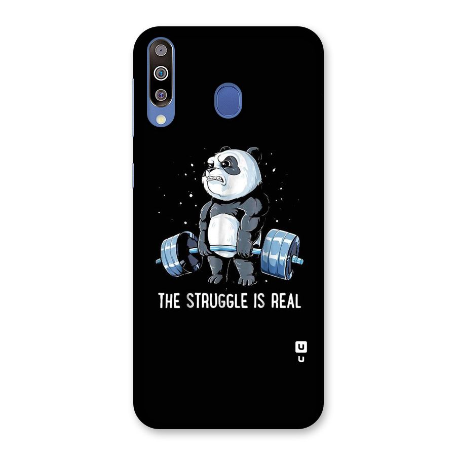 Struggle is Real Panda Back Case for Galaxy M30
