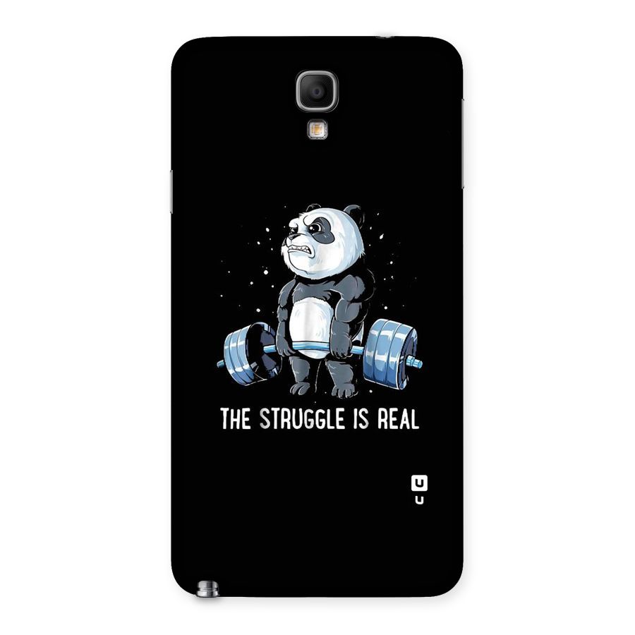 Struggle is Real Panda Back Case for Galaxy Note 3 Neo