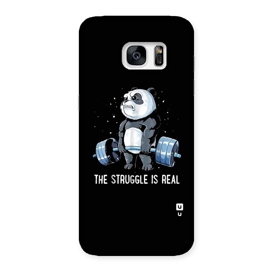 Struggle is Real Panda Back Case for Galaxy S7 Edge
