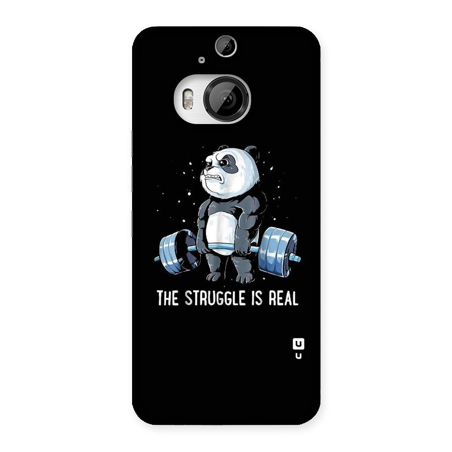 Struggle is Real Panda Back Case for HTC One M9 Plus