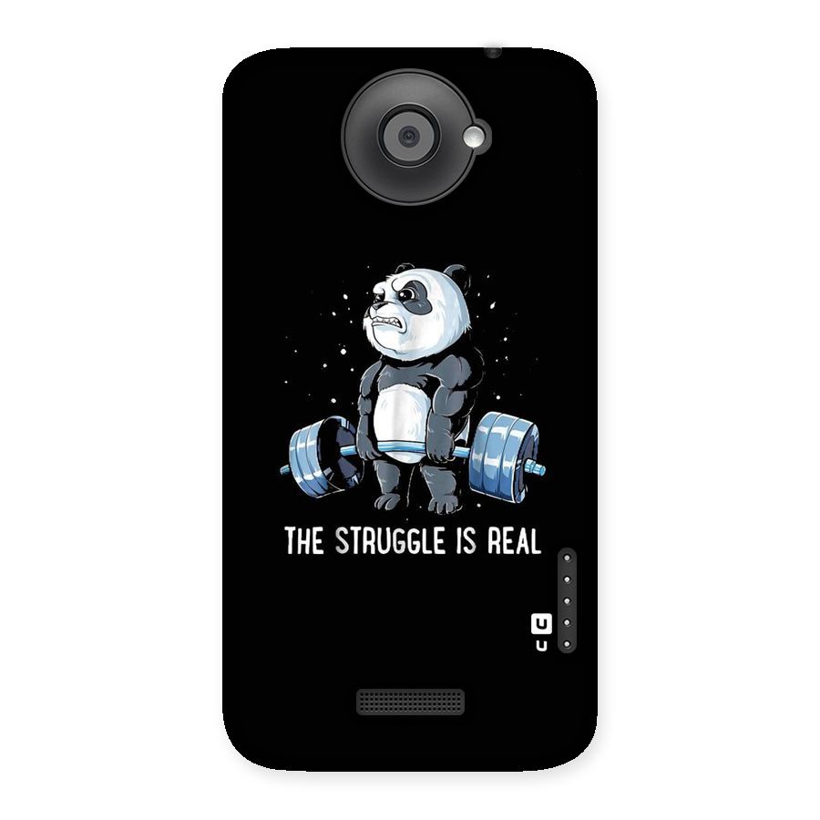 Struggle is Real Panda Back Case for HTC One X