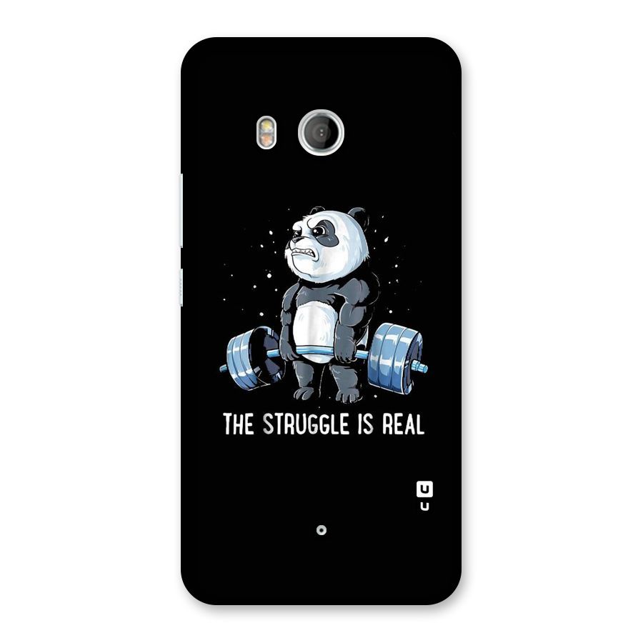 Struggle is Real Panda Back Case for HTC U11