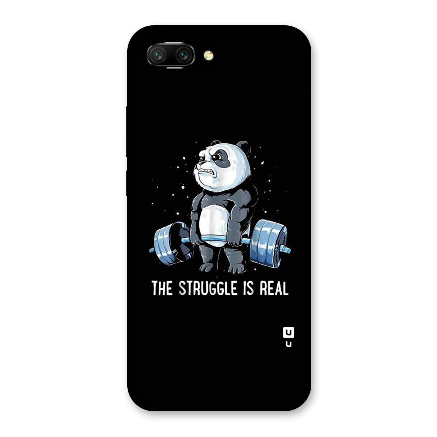 Struggle is Real Panda Back Case for Honor 10