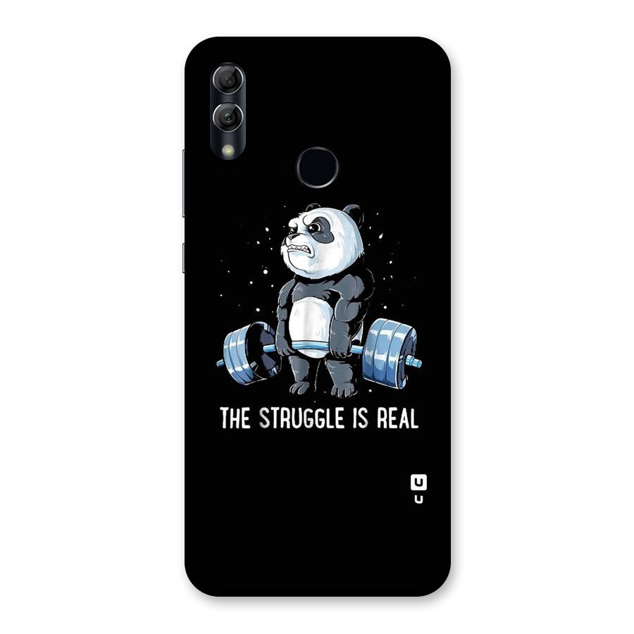 Struggle is Real Panda Back Case for Honor 10 Lite