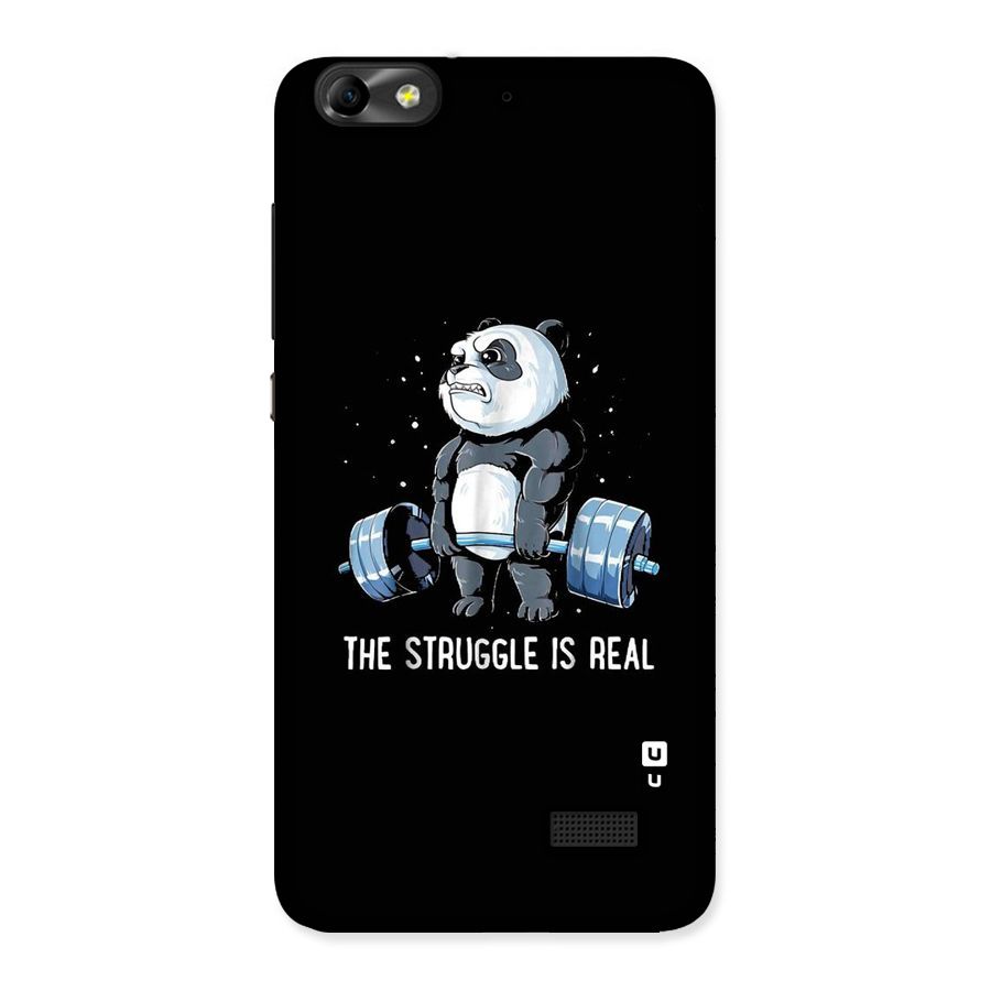 Struggle is Real Panda Back Case for Honor 4C