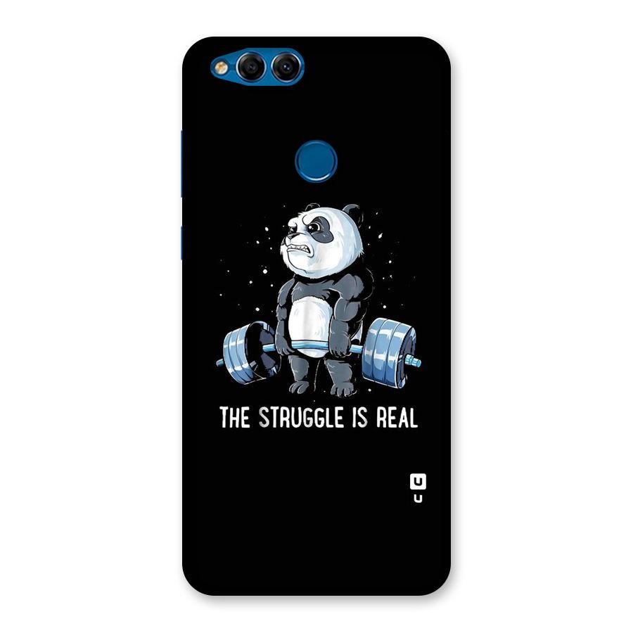 Struggle is Real Panda Back Case for Honor 7X