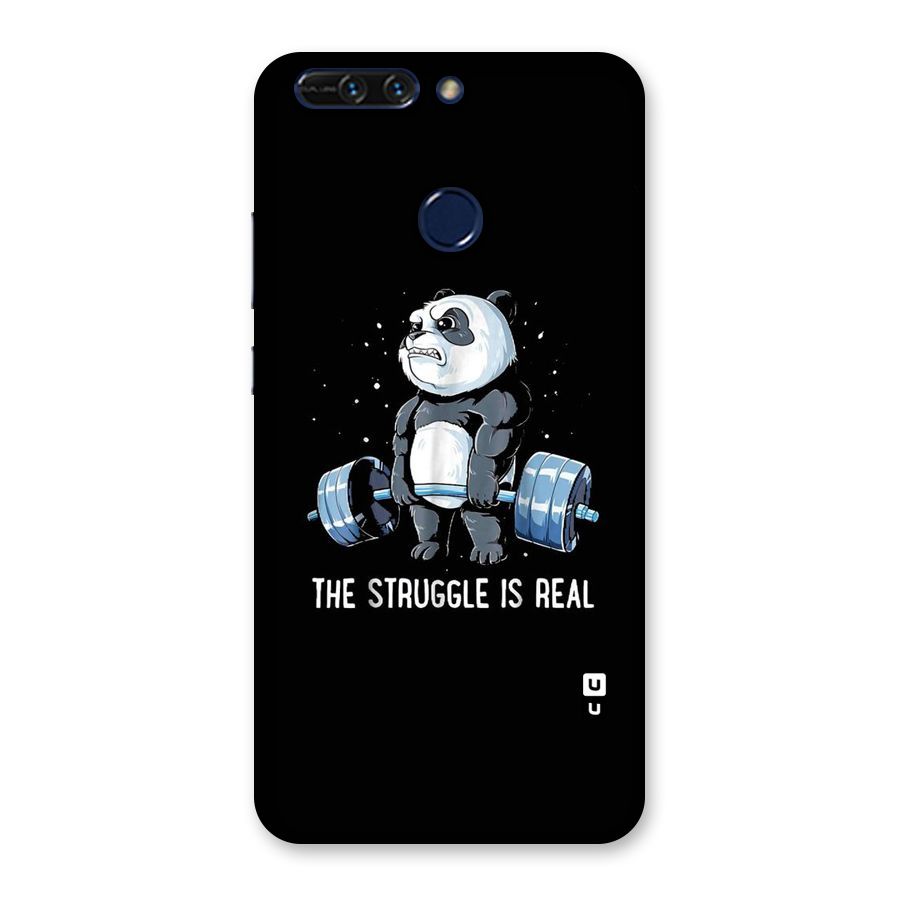 Struggle is Real Panda Back Case for Honor 8 Pro