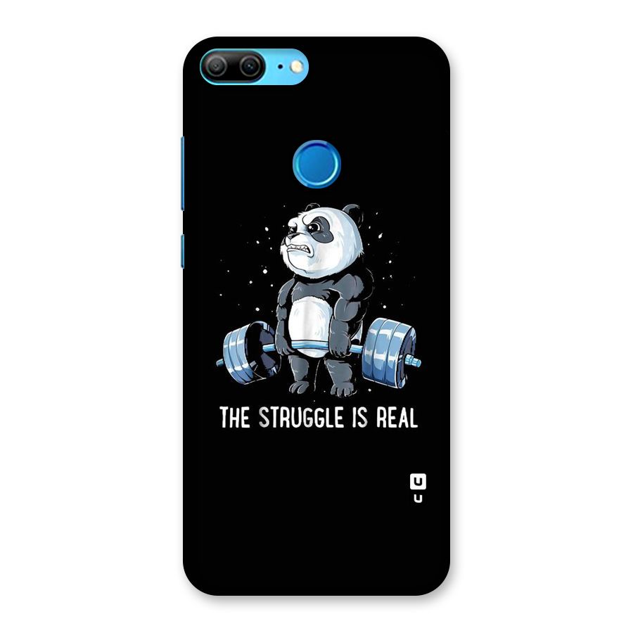 Struggle is Real Panda Back Case for Honor 9 Lite