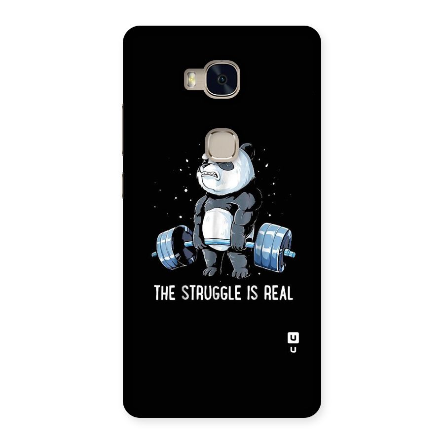Struggle is Real Panda Back Case for Huawei Honor 5X