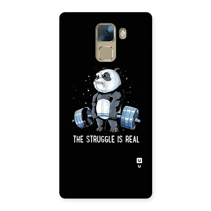 Struggle is Real Panda Back Case for Huawei Honor 7