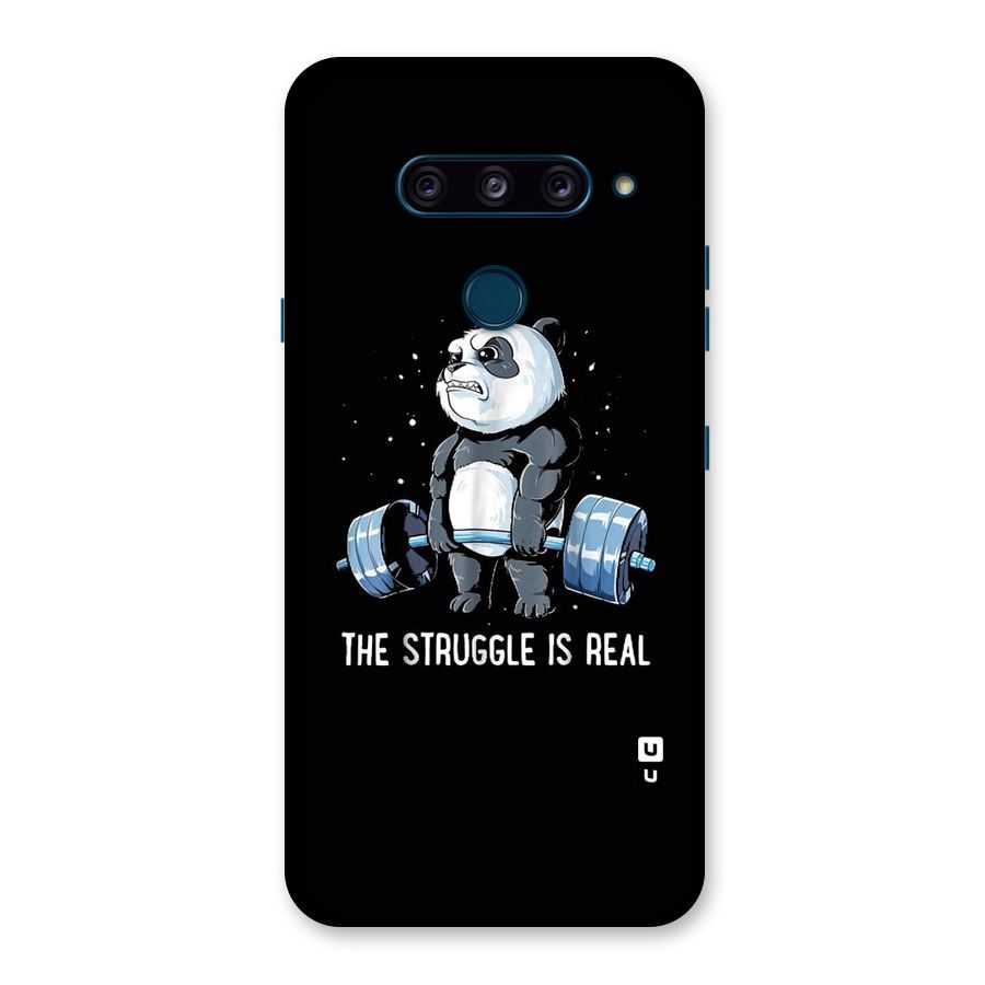 Struggle is Real Panda Back Case for LG  V40 ThinQ