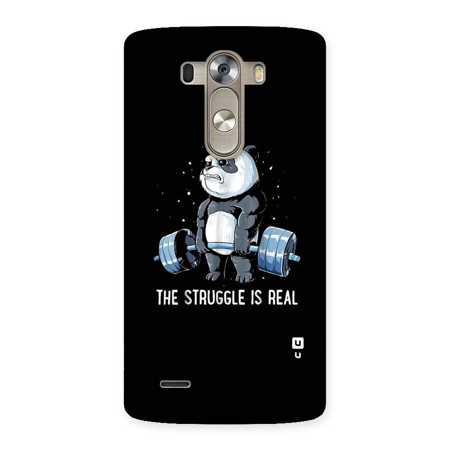 Struggle is Real Panda Back Case for LG G3