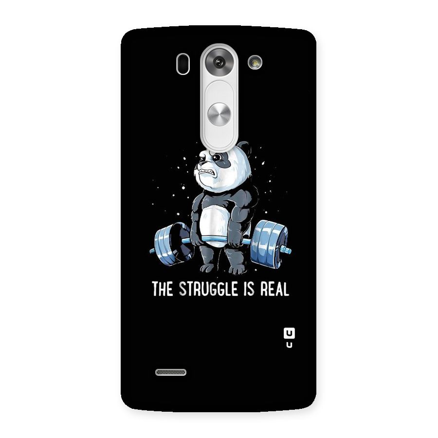 Struggle is Real Panda Back Case for LG G3 Mini