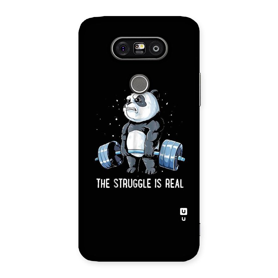 Struggle is Real Panda Back Case for LG G5