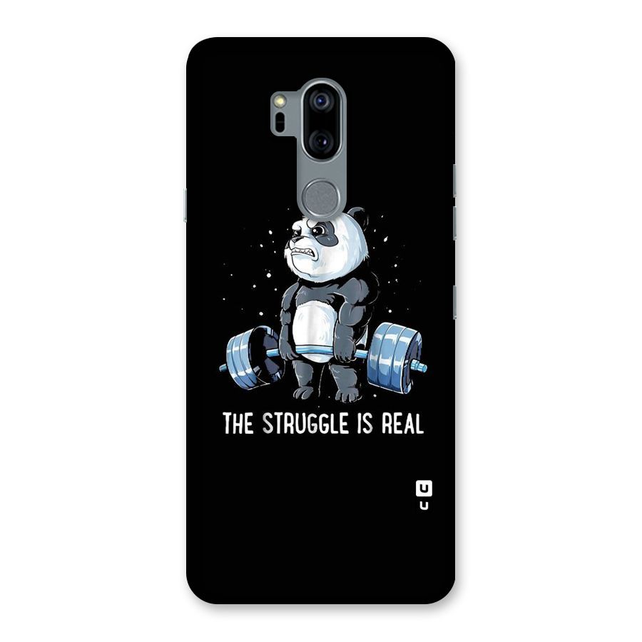 Struggle is Real Panda Back Case for LG G7
