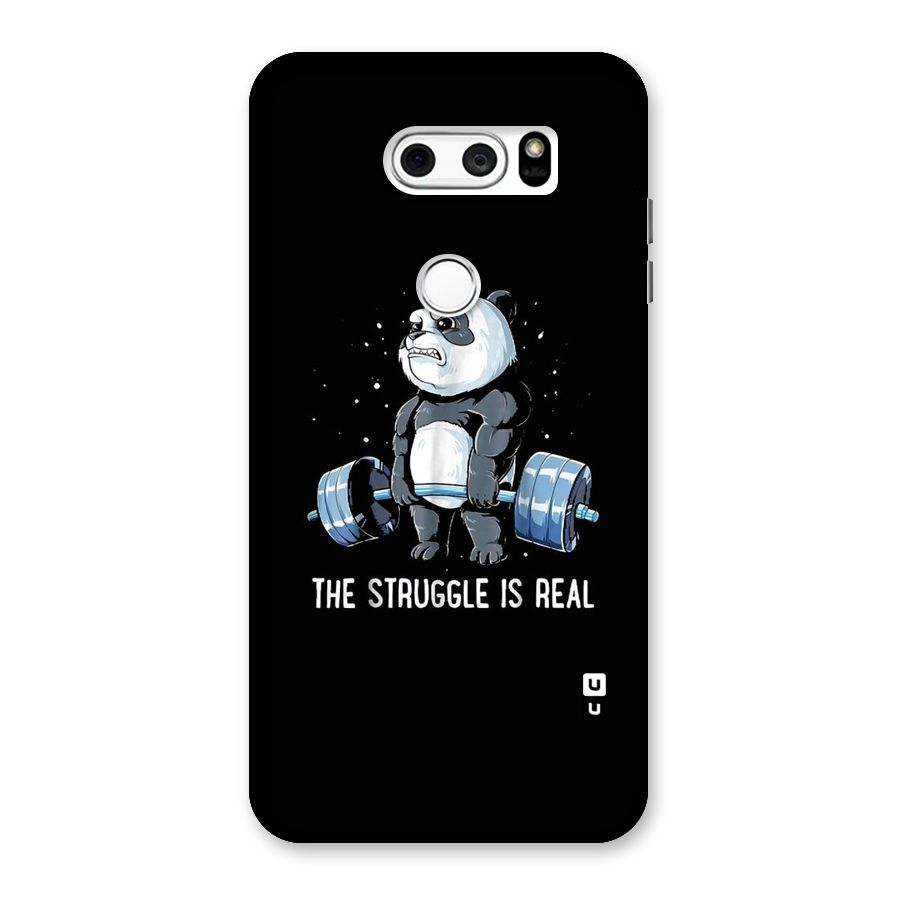 Struggle is Real Panda Back Case for LG V30