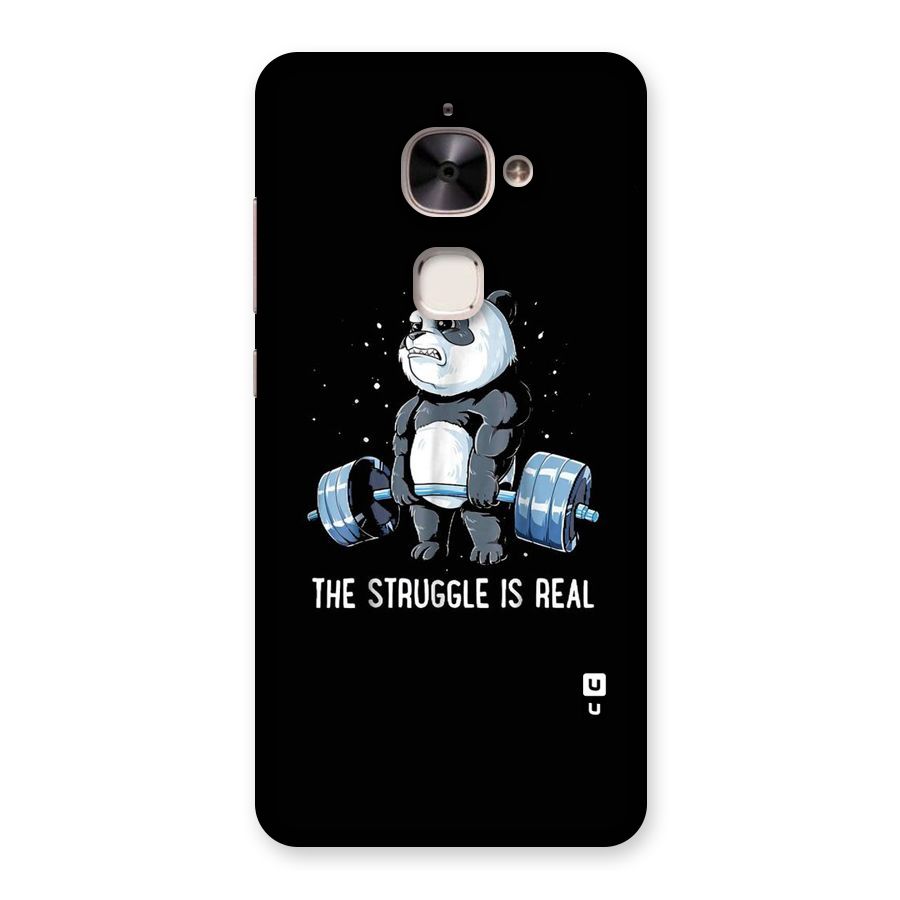 Struggle is Real Panda Back Case for Le 2