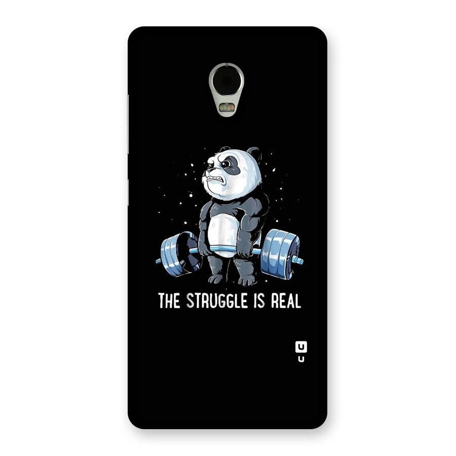 Struggle is Real Panda Back Case for Lenovo Vibe P1