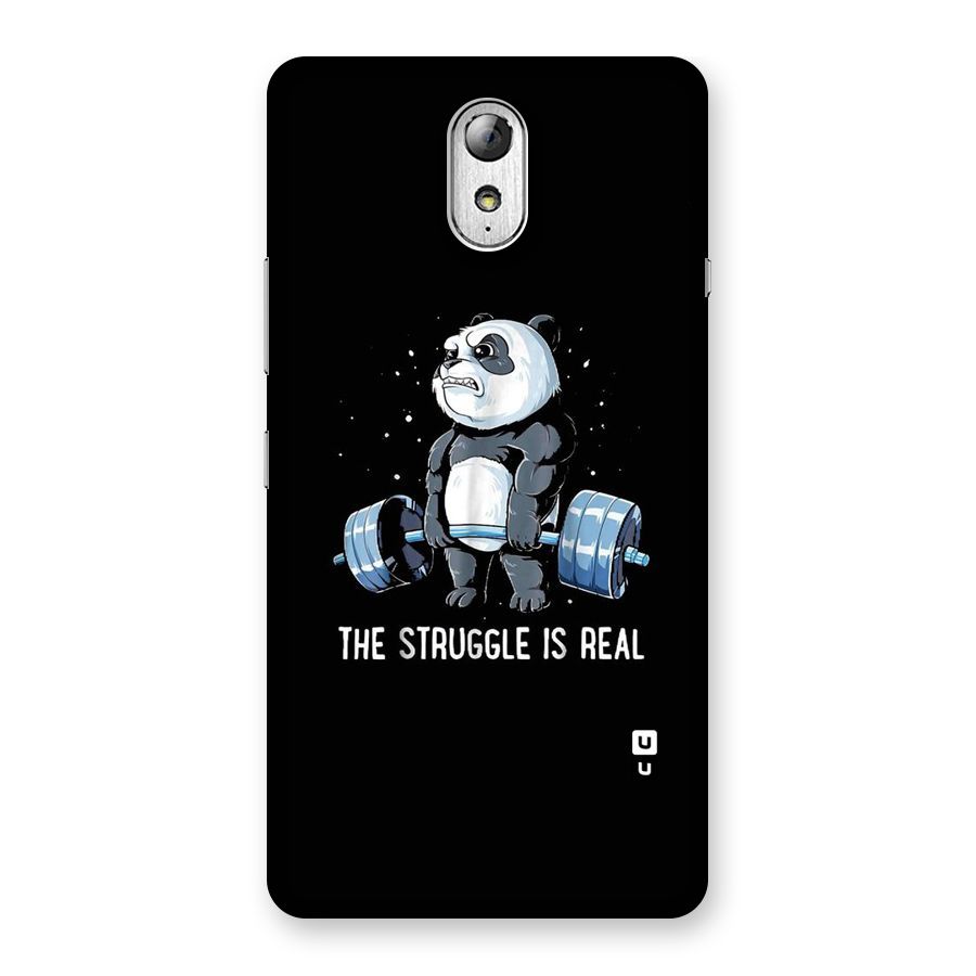 Struggle is Real Panda Back Case for Lenovo Vibe P1M
