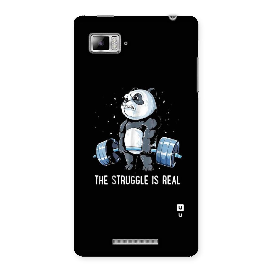 Struggle is Real Panda Back Case for Lenovo Vibe Z K910