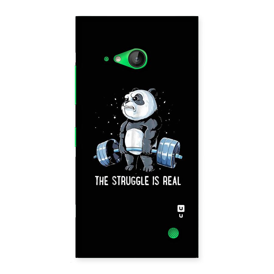 Struggle is Real Panda Back Case for Lumia 730