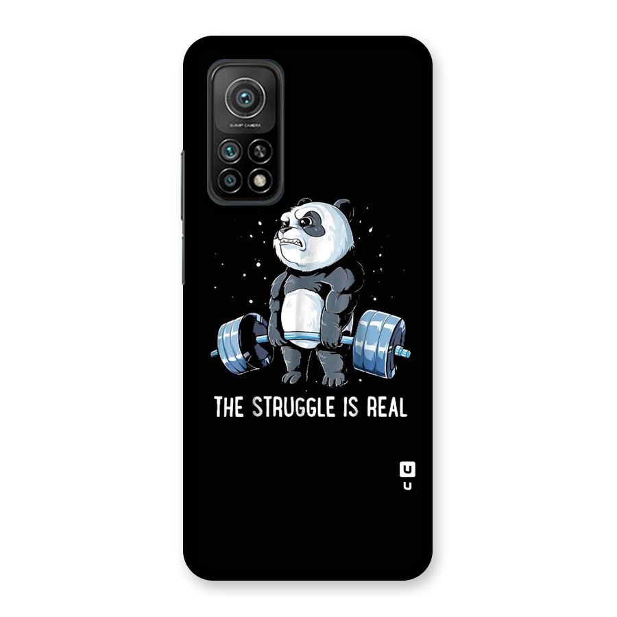 Struggle is Real Panda Back Case for Mi 10T 5G