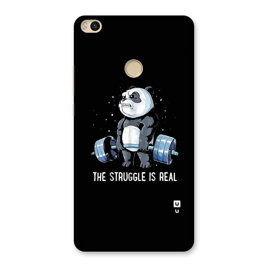 Struggle is Real Panda Back Case for Mi Max 2